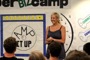 SuperBizCamp Image: Guest speaker Nancy Gayle SuperBizCamp Image: Guest speaker Nancy Gayle